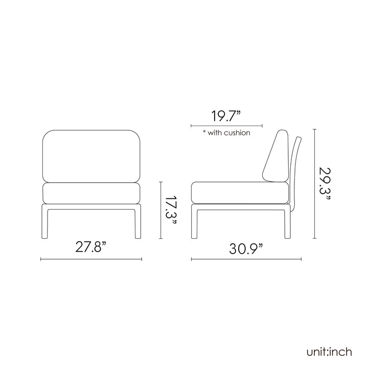 Lagoon LAUREL 7215S1 Additional Seat With Cushions