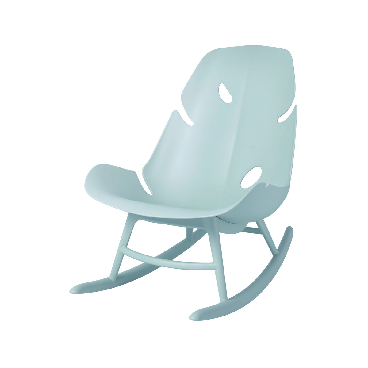 Lagoon Monstera Outdoor Rocking Chairs – Weather-Resistant Patio Seating (Set of 2)