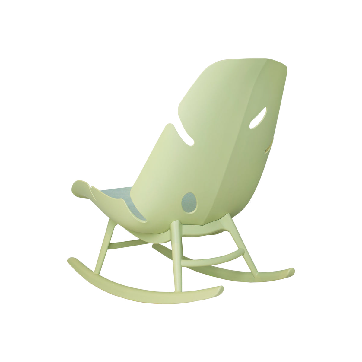 Lagoon Monstera Outdoor Rocking Chairs – Weather-Resistant Patio Seating (Set of 2)