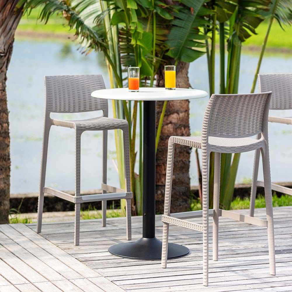 Wayfair Outdoor Counter Height Stools PURPLE LEAF Outdoor Bar