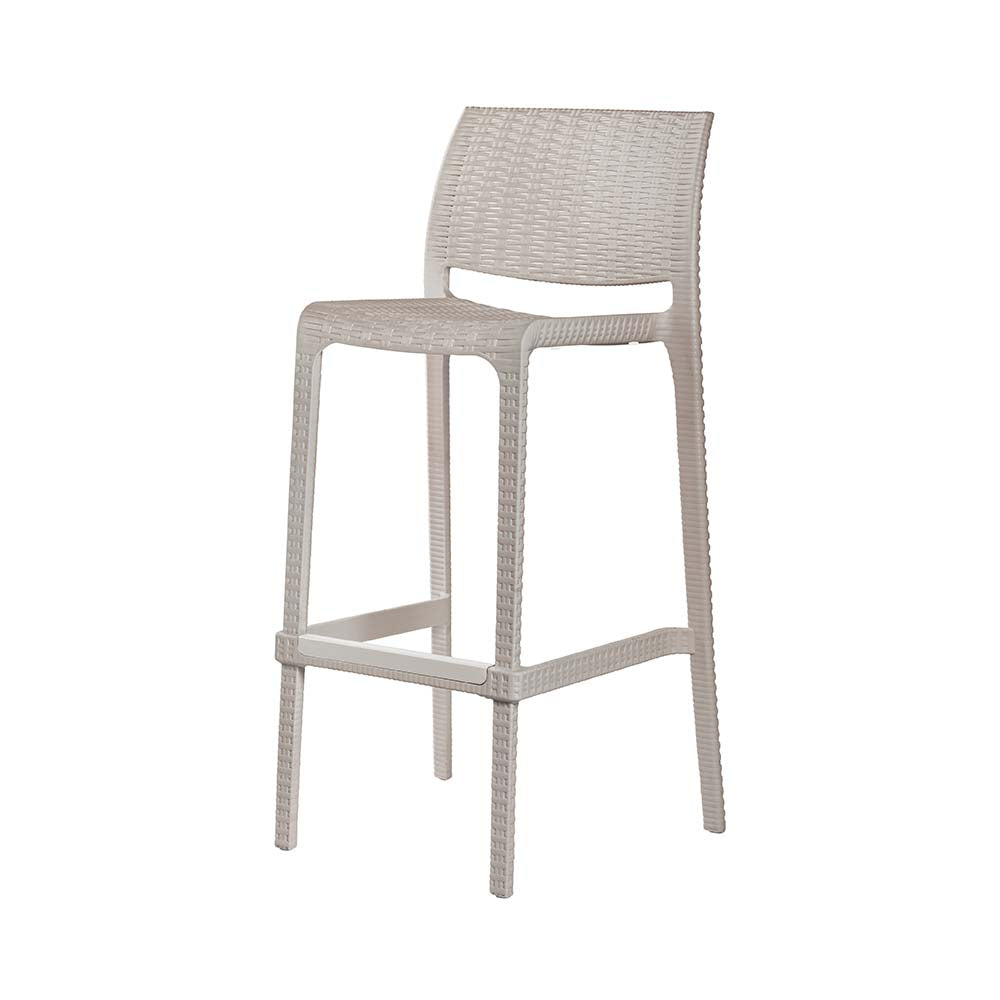 Lagoon Rue Rattan Stackable Bar Stool - Set of 2
