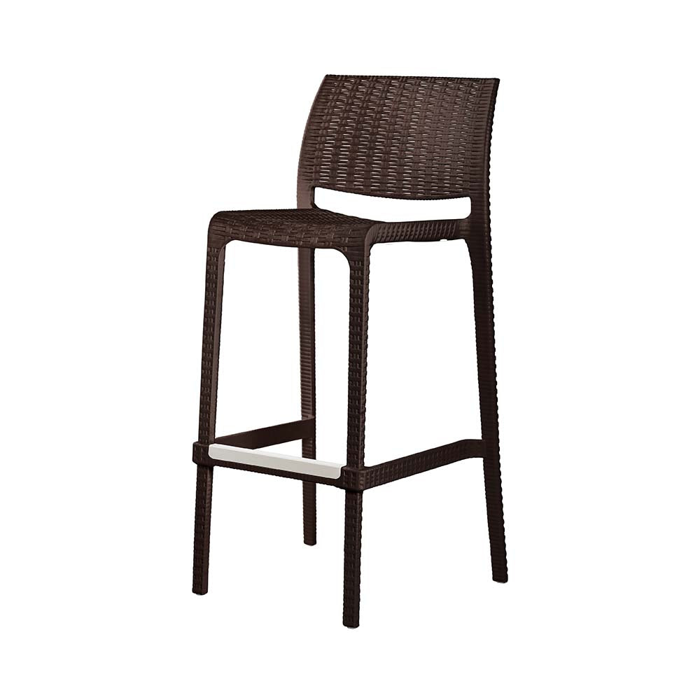 Lagoon Rue Rattan Stackable Bar Stool - Set of 2