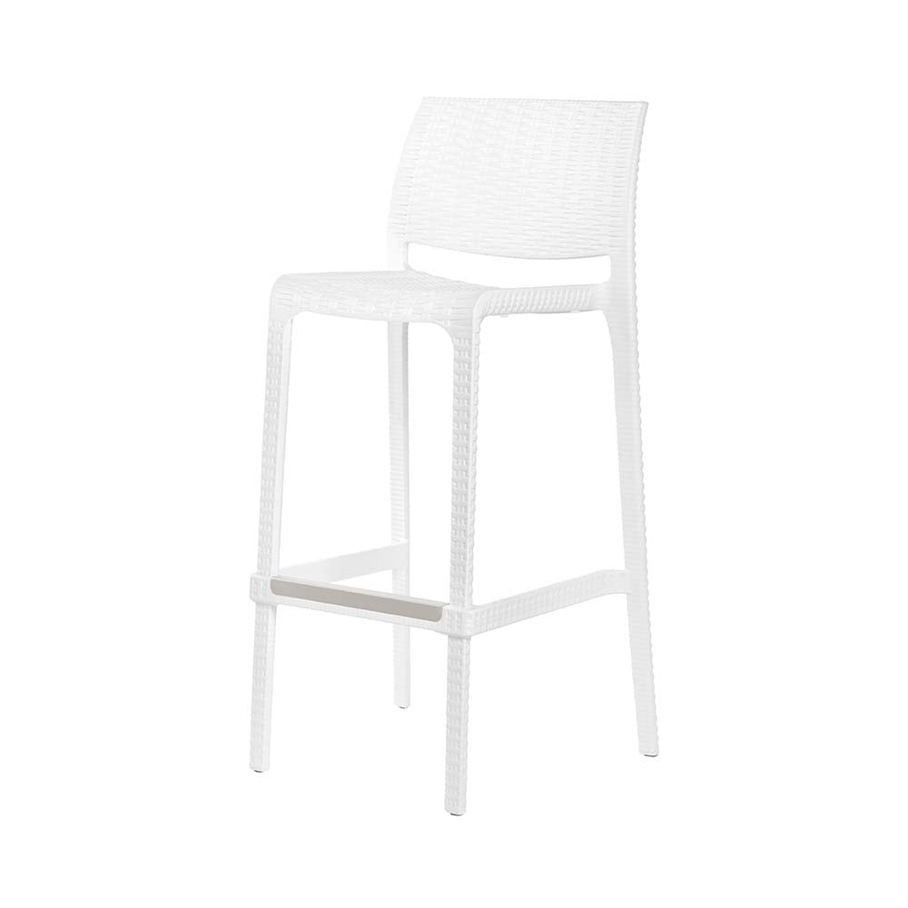 Lagoon Rue Rattan Stackable Bar Stool - Set of 2