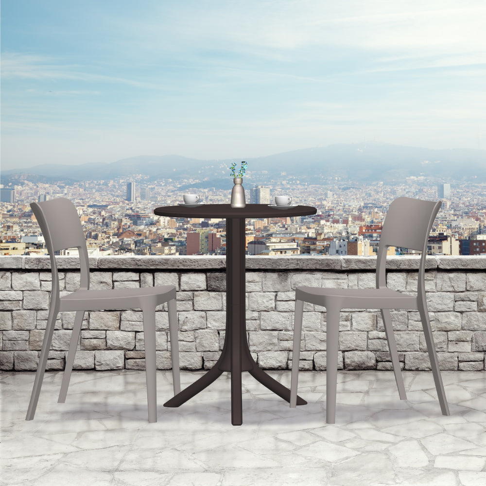 Lagoon SEATTLE 2-IN-1 Round Dining / Coffee Table