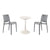 Balcony Furniture Set（SPROUT Side Table+2Sensilla dining chairs）