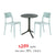 SEATTLE Side Table+2La Vie dining chairs