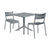 Venice Dining Table +2 Naples Dining Chair
