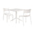 Venice Dining Table +2 Naples Dining Chair