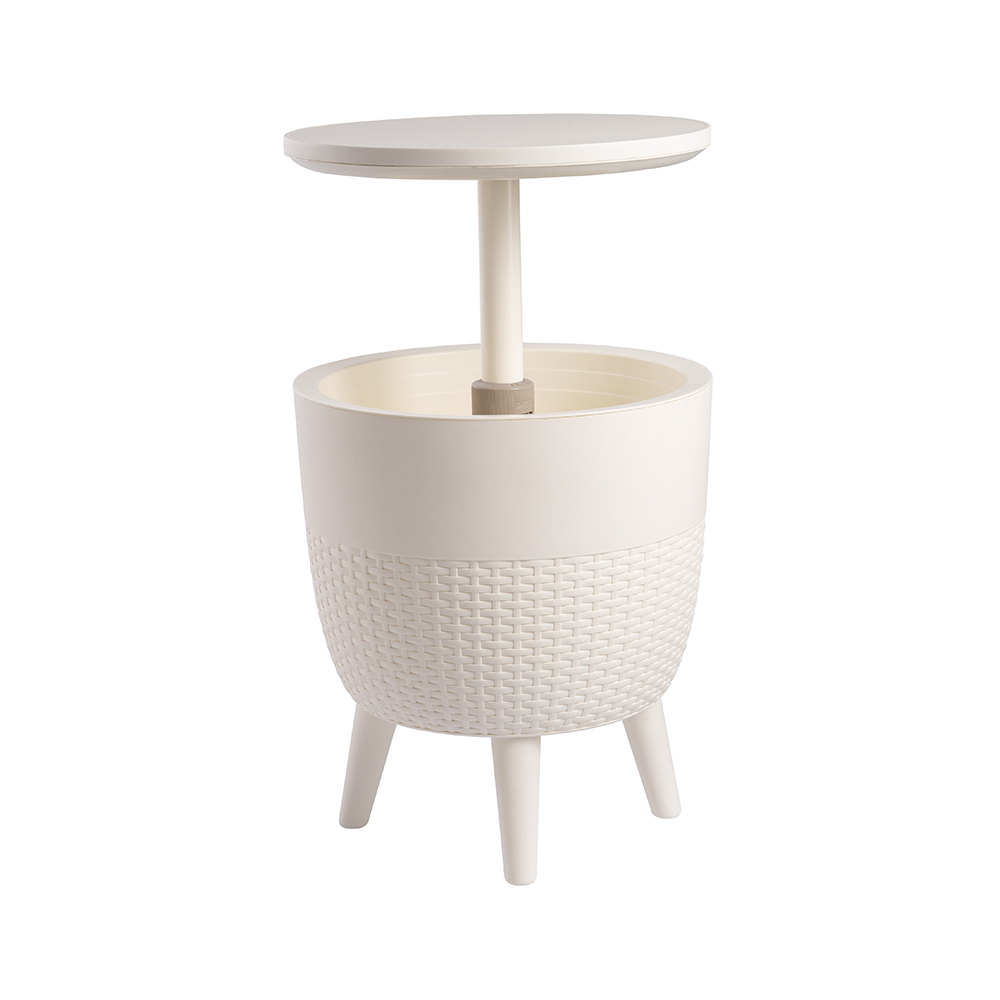 Lagoon Cancun Outdoor Cooler bar/Cocktail/Coffee 3-in-1 Patio table