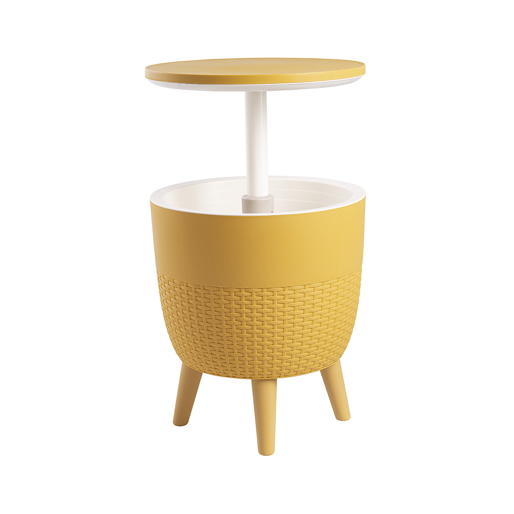 Lagoon Cancun Outdoor Cooler bar/Cocktail/Coffee 3-in-1 Patio table