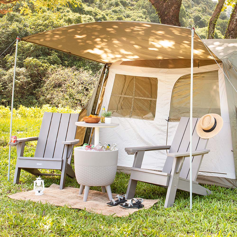 Lagoon Cancun Outdoor Cooler bar/Cocktail/Coffee 3-in-1 Patio table