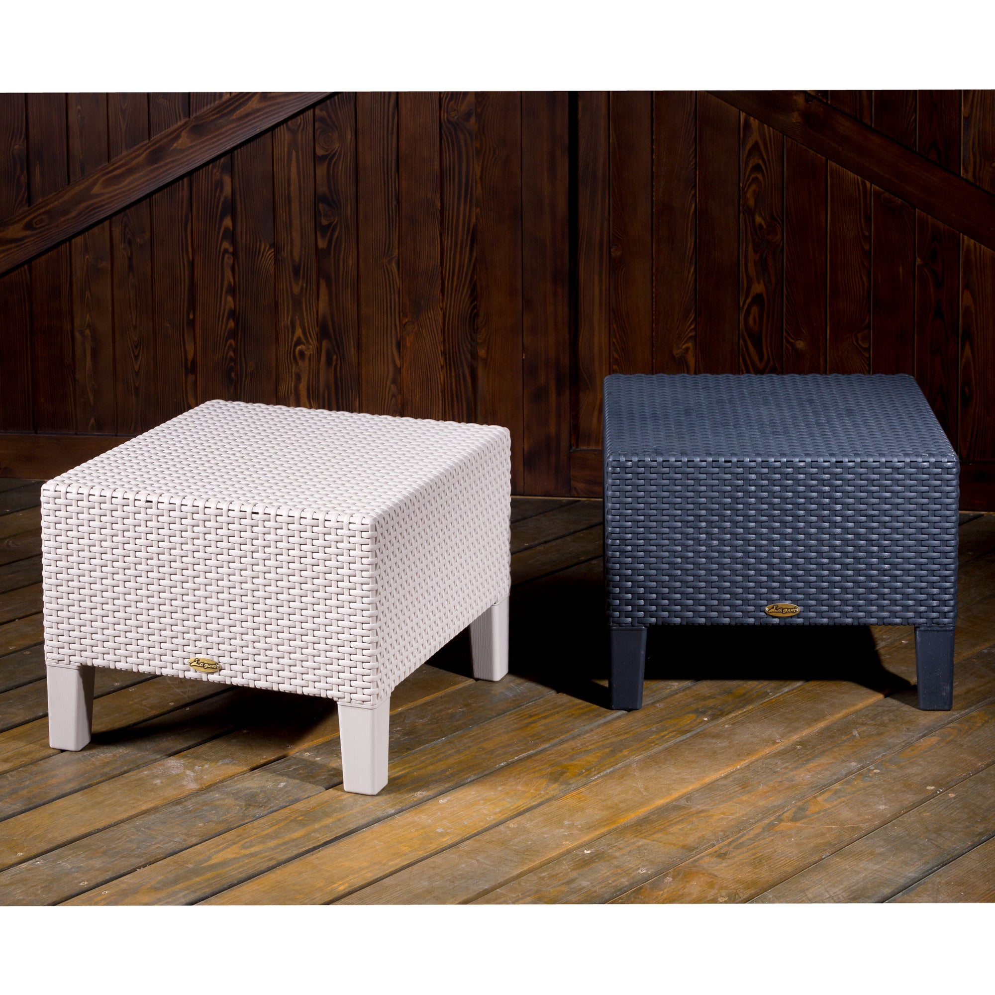 LAGOON MAGNOLIA RATTAN SIDE TABLE