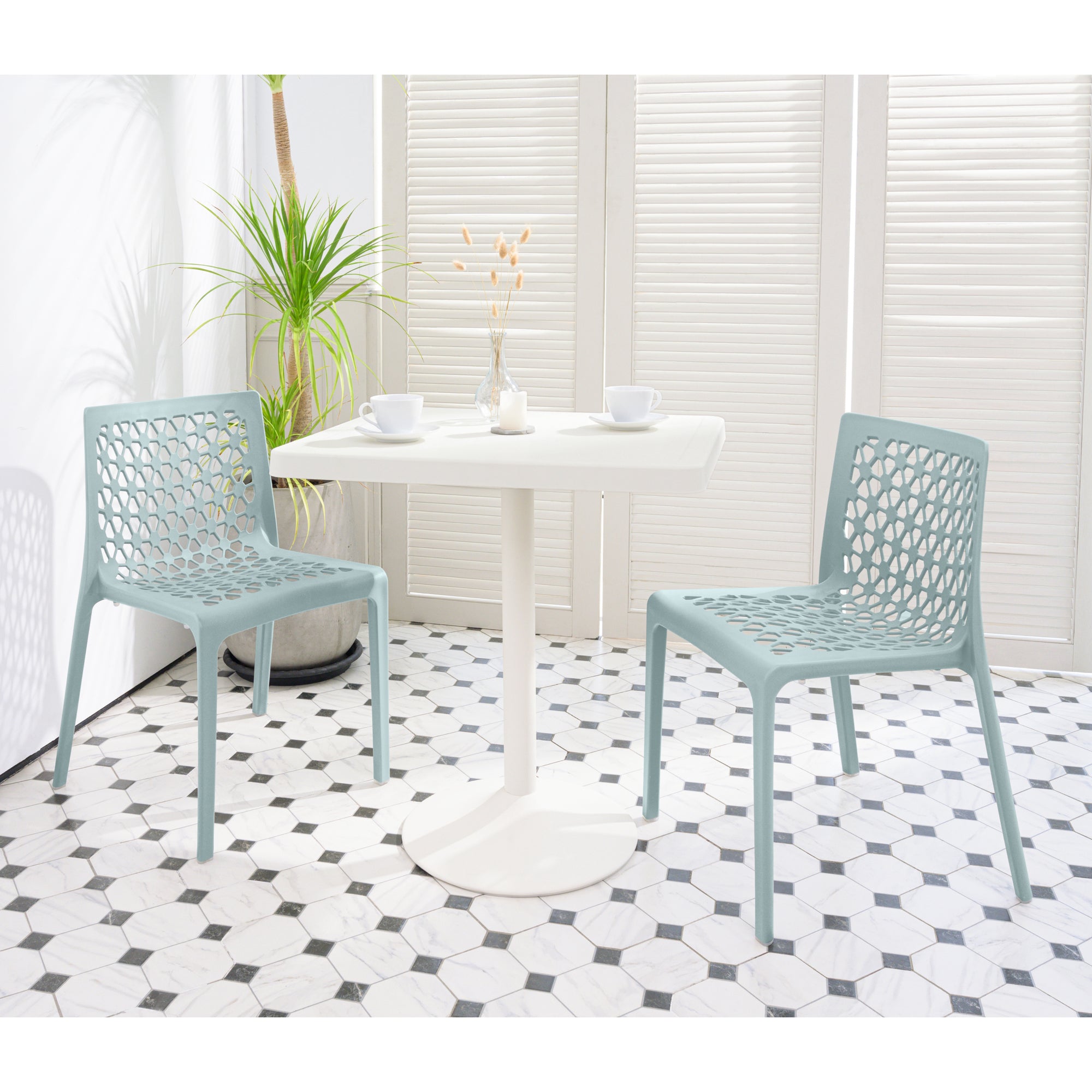LAGOON MILAN STACKABLE DINNING CHAIR 2 pcs / set