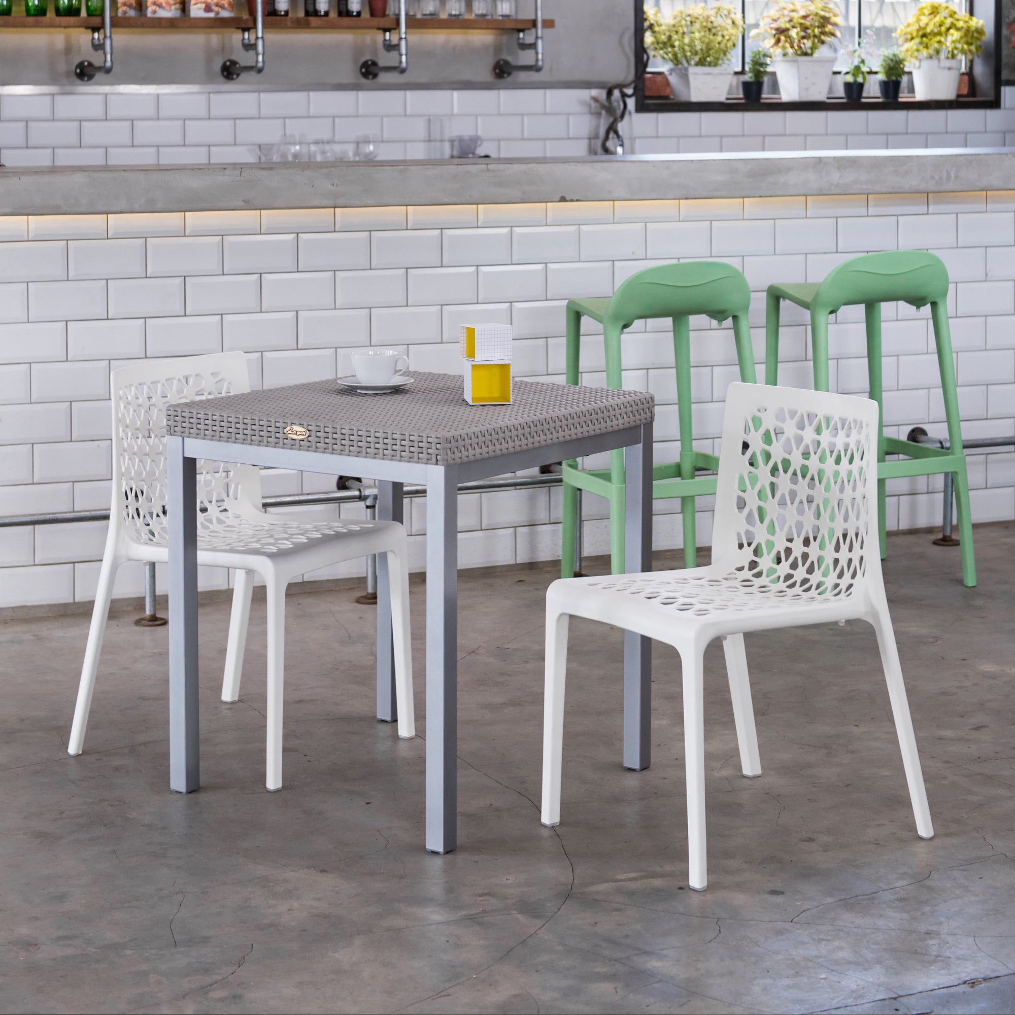 LAGOON MILAN STACKABLE DINNING CHAIR 2 pcs / set