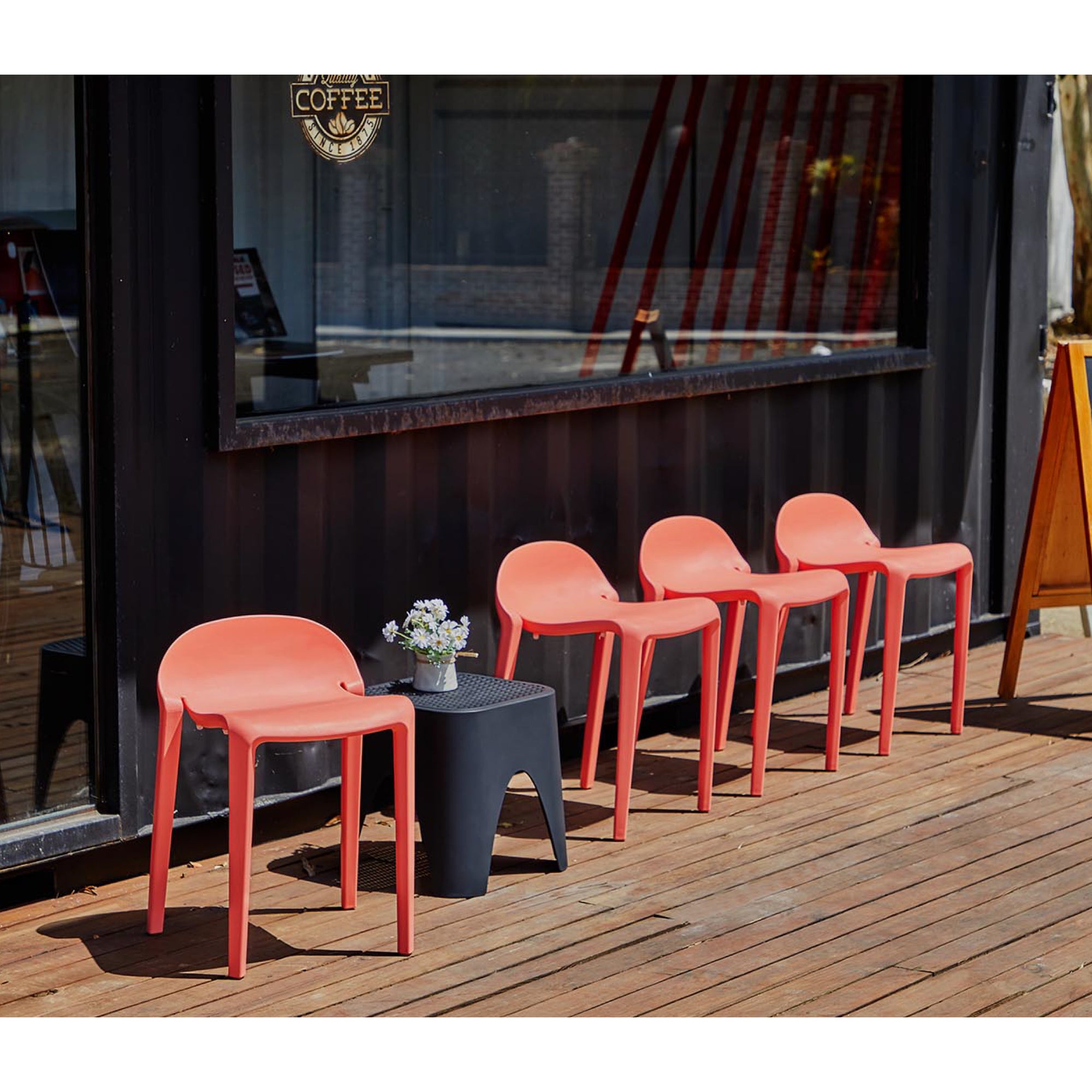 7057 LAGOON JOYOUS SHORT STOOL - 2 pcs / set