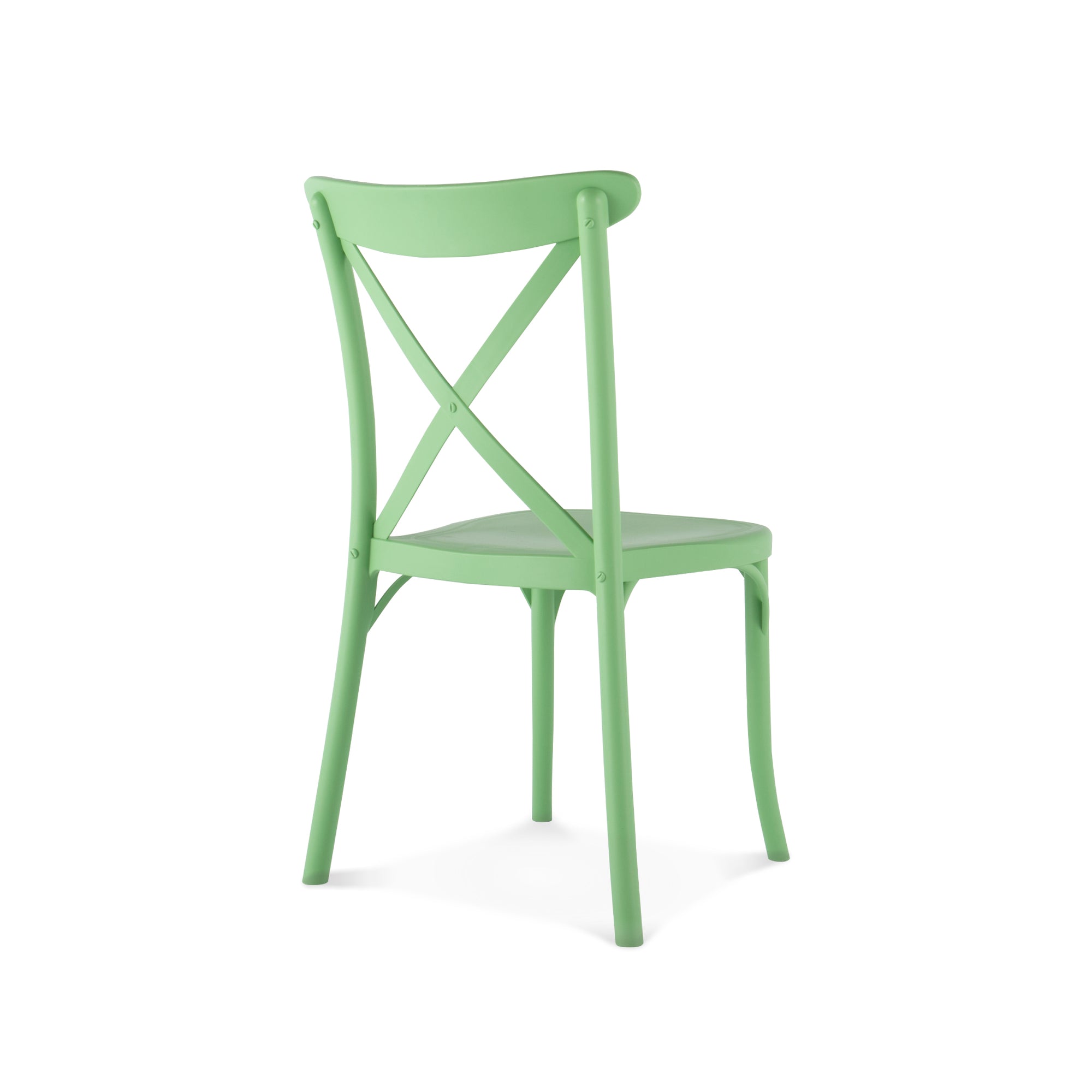 Toppy Stackable X DINNING CHAIR , 2 pcs / set.