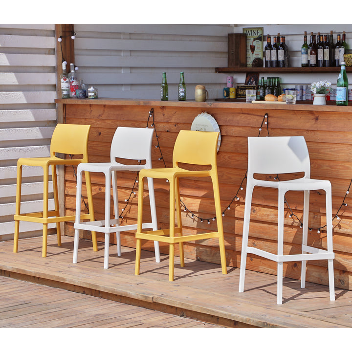 7211B_SENSILLA STACK-ABLE BAR STOOL, 2 pcs / set