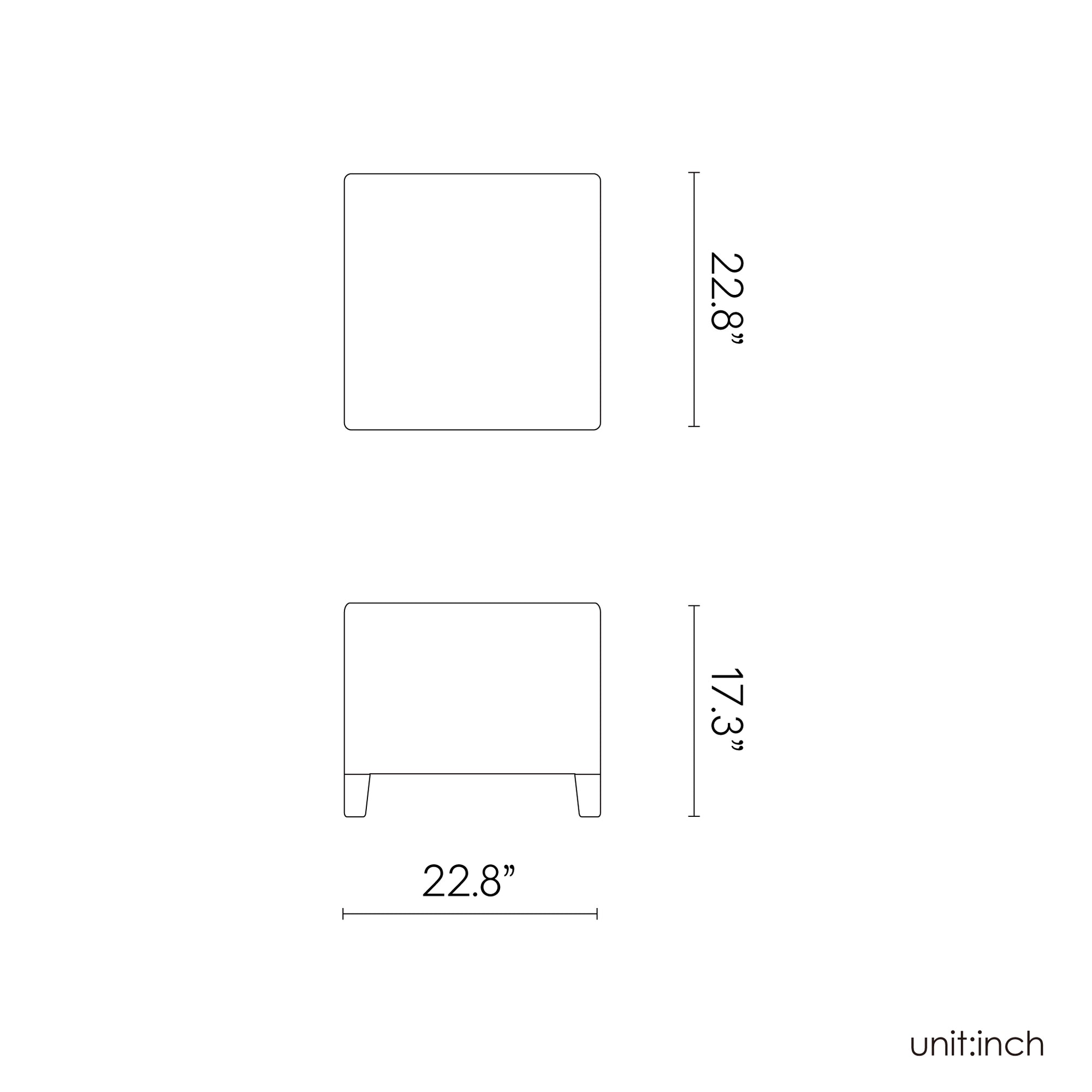 Lagoon MAGNOLIA 7023ST Rattan Side Table