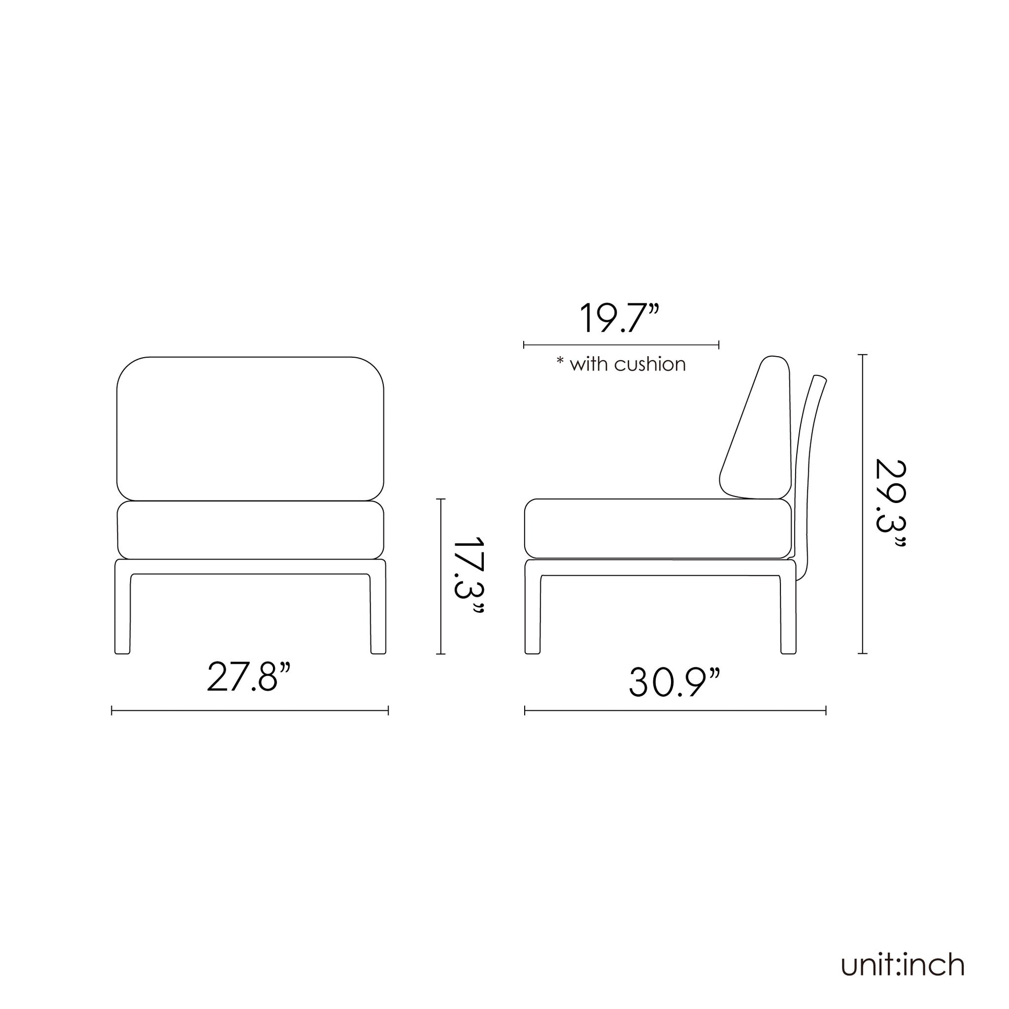 Lagoon LAUREL 7215S1 Additional Seat With Cushions
