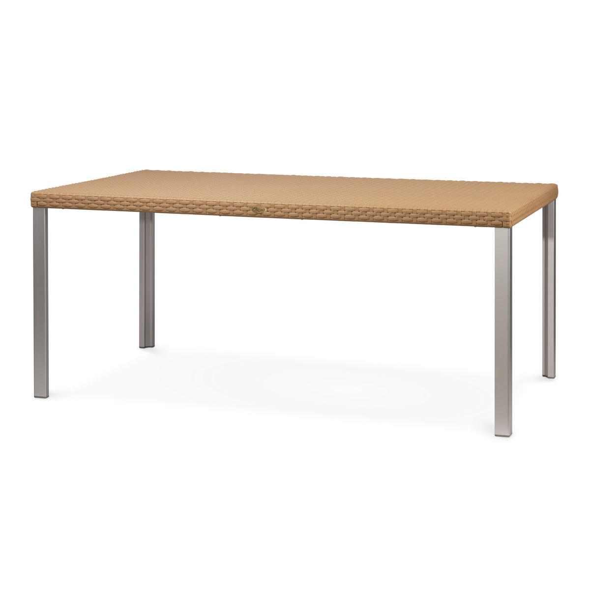 LAGOON OSLO FAMILY_RATTAN DINNING TABLE W/ALUM TUBE