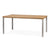 LAGOON OSLO FAMILY_RATTAN DINNING TABLE W/ALUM TUBE