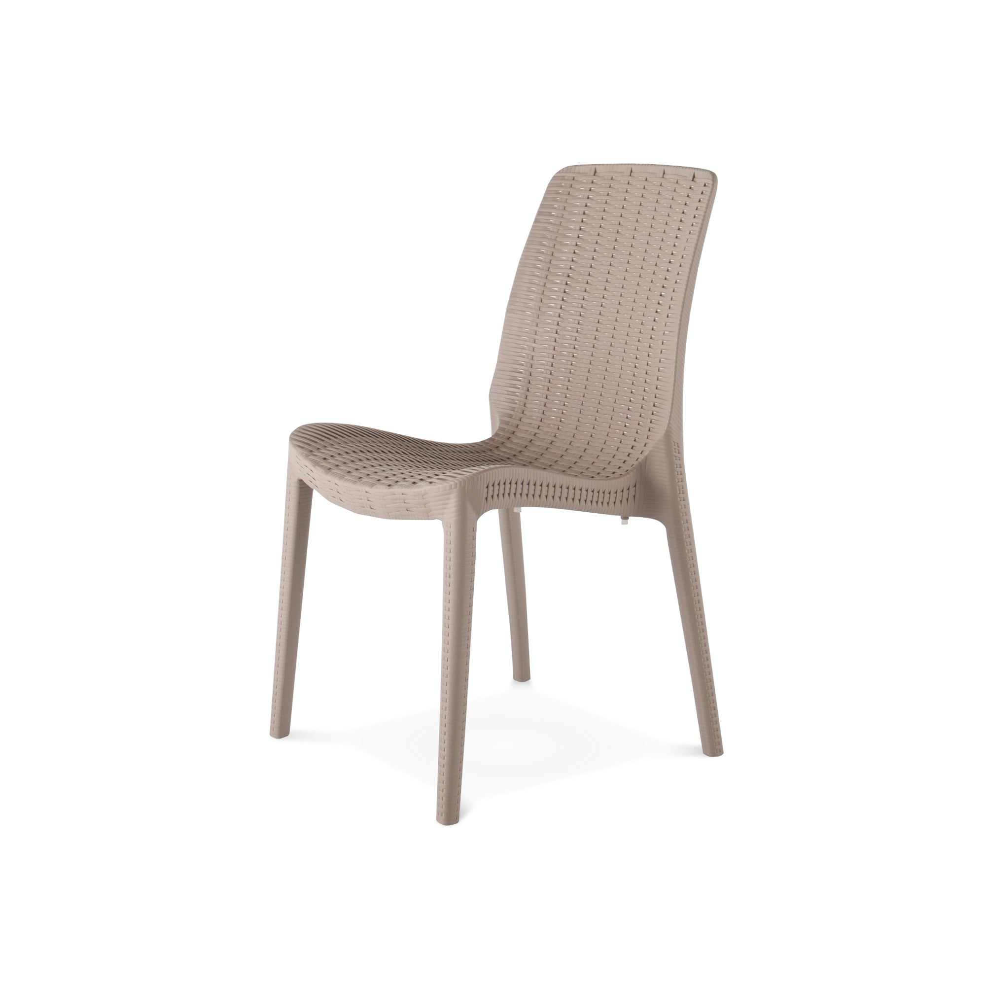 LAGOON RUE STACK-ABLE RATTAN DINNING CHAIR 4 pcs / set