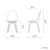 Toppy HERON D Dinning Chair - 4 pcs / set