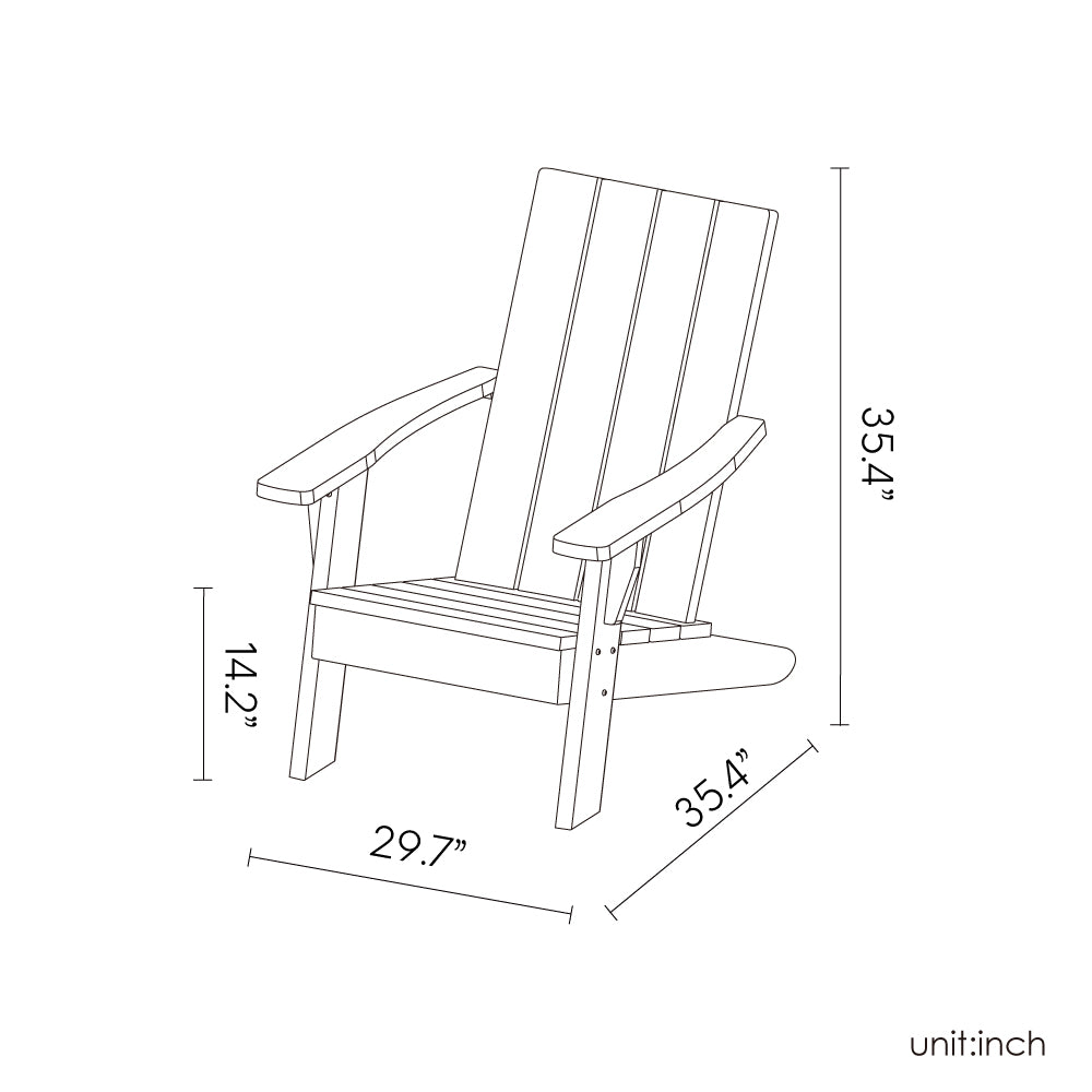 Lagoon 7217 Adirondack Chair